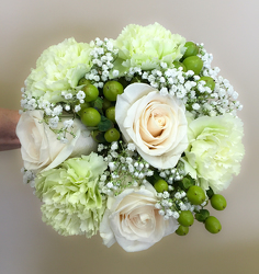 Shades of White and Green Flower Power, Florist Davenport FL